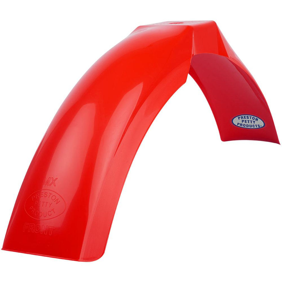 POLISPORT PRESTON PETTY MX FRONT FENDER - RED 1