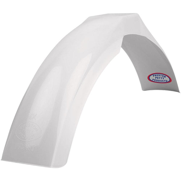 POLISPORT PRESTON PETTY MX FRONT FENDER - WHITE 1