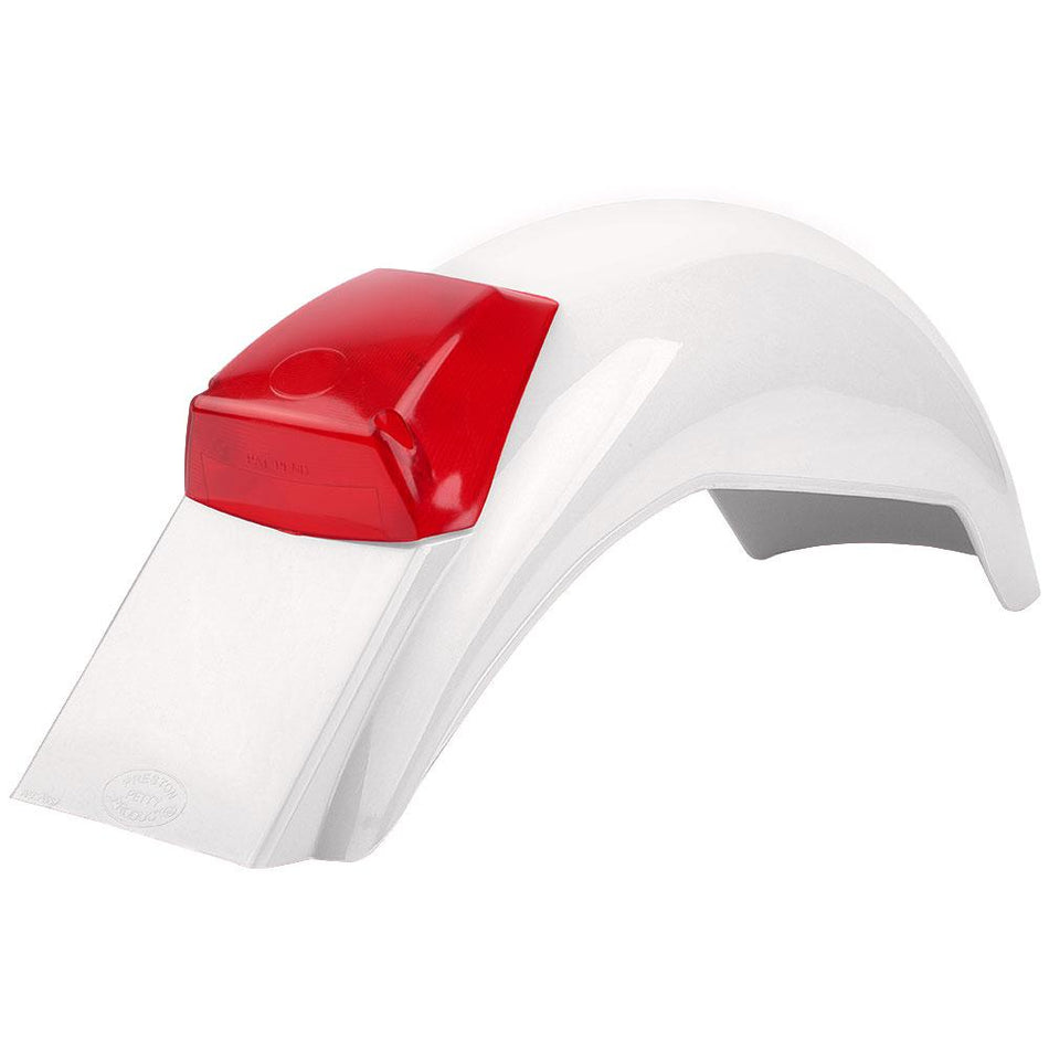 POLISPORT PRESTON PETTY 'IT' REAR FENDER - WHITE 1