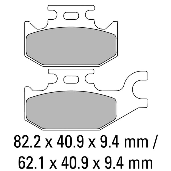 FERODO Disc Pad Set - FDB2148 SG Sinter Grip Sintered Compound - Off-Road 1