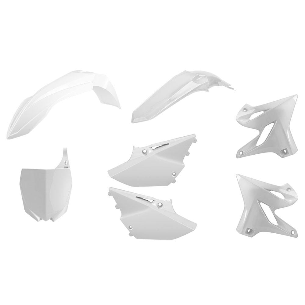 POLISPORT PLASTICS MX KIT YAMAHA YZ125/250 15-20 - WHITE 1