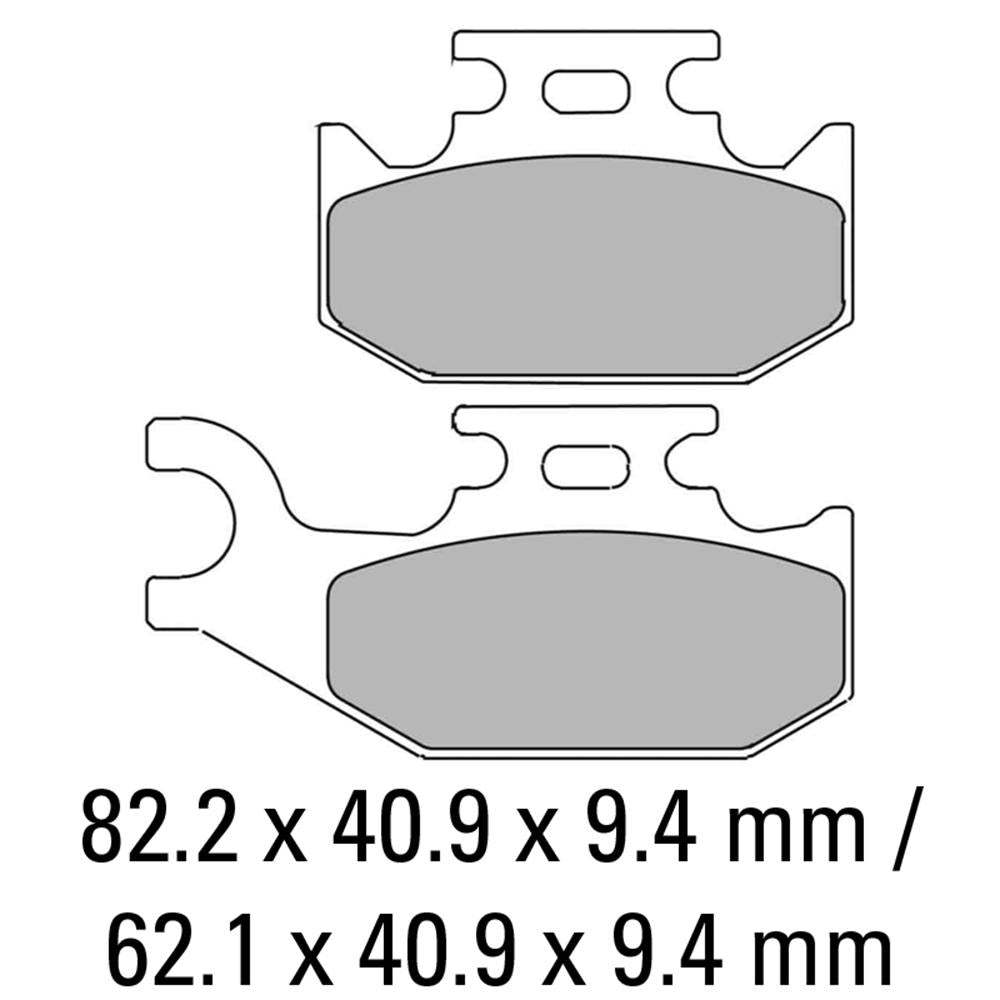 FERODO Disc Pad Set - FDB2149 SG Sinter Grip Sintered Compound - Off-Road 1