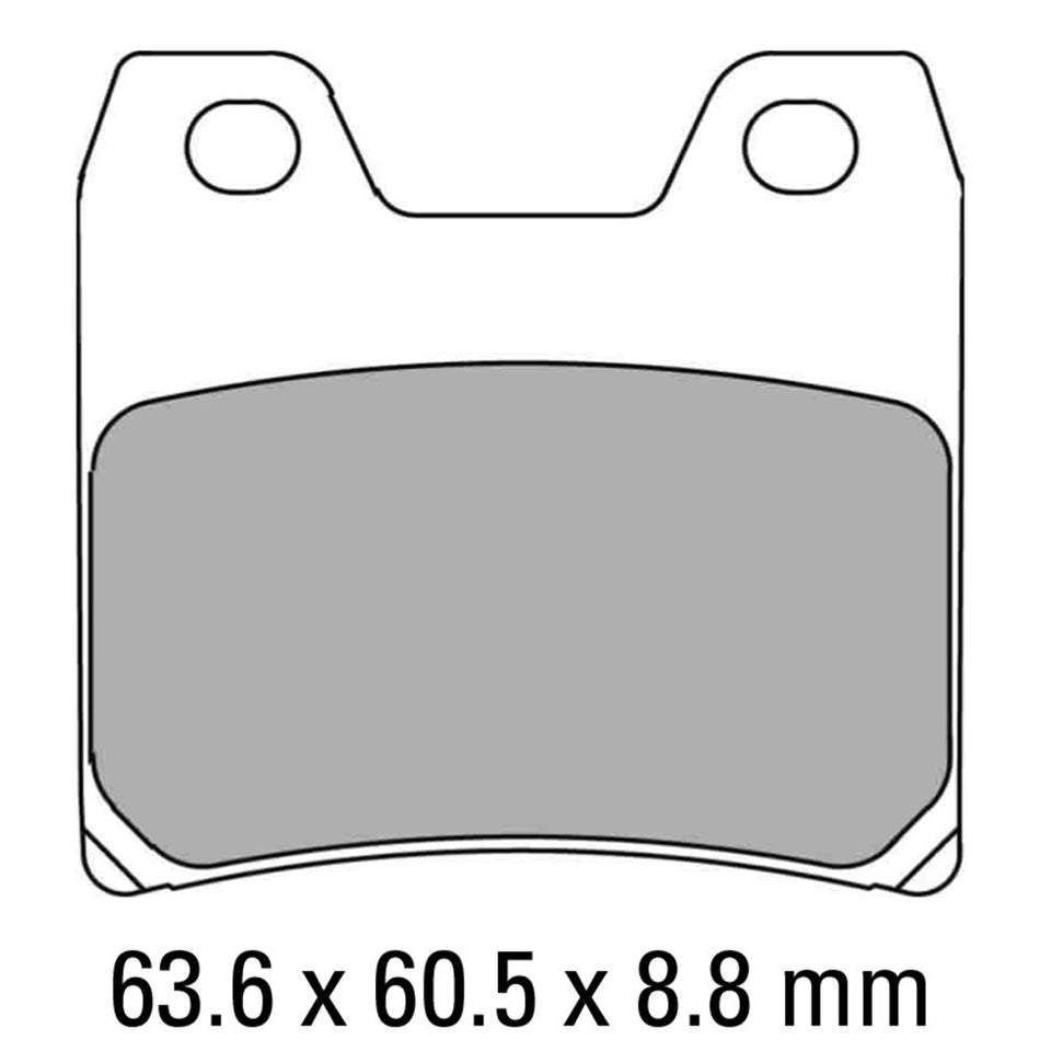 FERODO Disc Pad Set - FDB2150 ST Sinter Grip Sintered Compound - Road 1