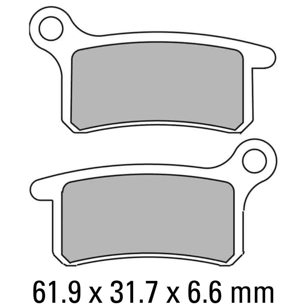 FERODO Disc Pad Set - FDB2157 SG Sinter Grip Sintered Compound - Off-Road 1