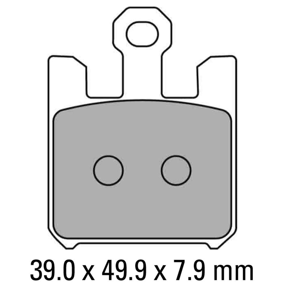 FERODO Disc Pad Set - FDB2164 ST Sinter Grip Sintered Compound - Road 1