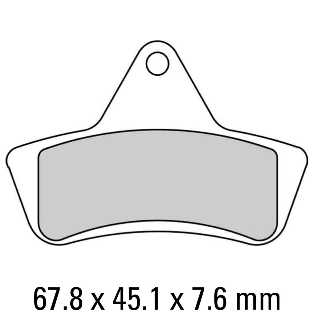 FERODO Disc Pad Set - FDB2175 SG Sinter Grip Sintered Compound - Off-Road 1