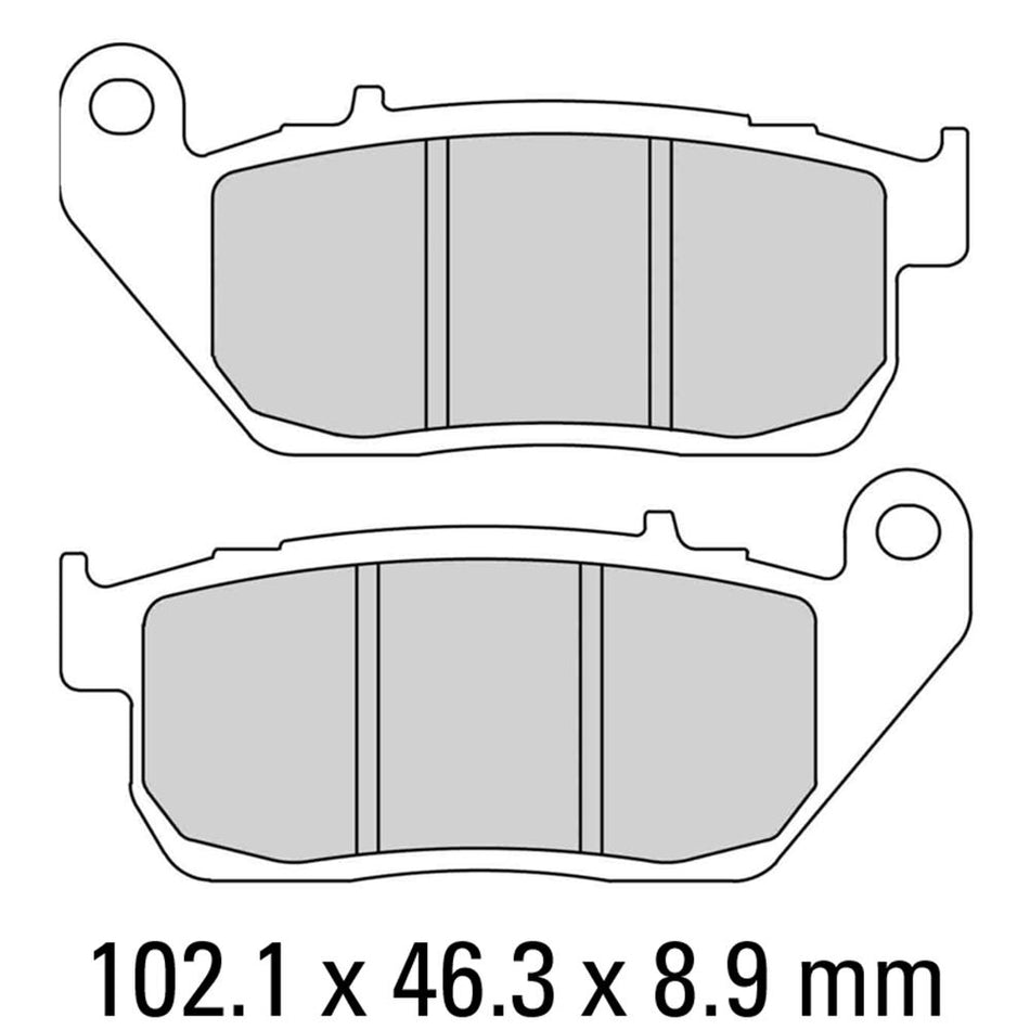 FERODO Disc Pad Set - FDB2179 ST Sinter Grip Sintered Compound - Road 1