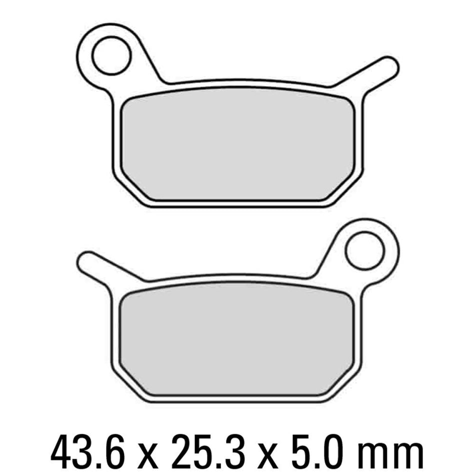 FERODO Disc Pad Set - FDB2183 SG Sinter Grip Sintered Compound - Off-Road 1