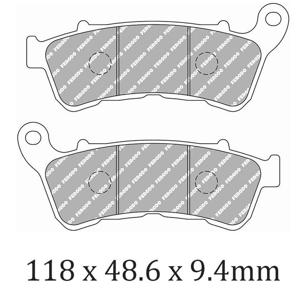 FERODO Disc Pad Set - FDB2299 ST Sinter Grip Sintered Compound - Road 1