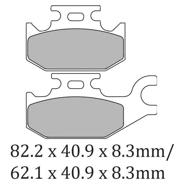 FERODO Disc Pad Set - FDB2307 SG Sinter Grip Sintered Compound - Off-Road 1