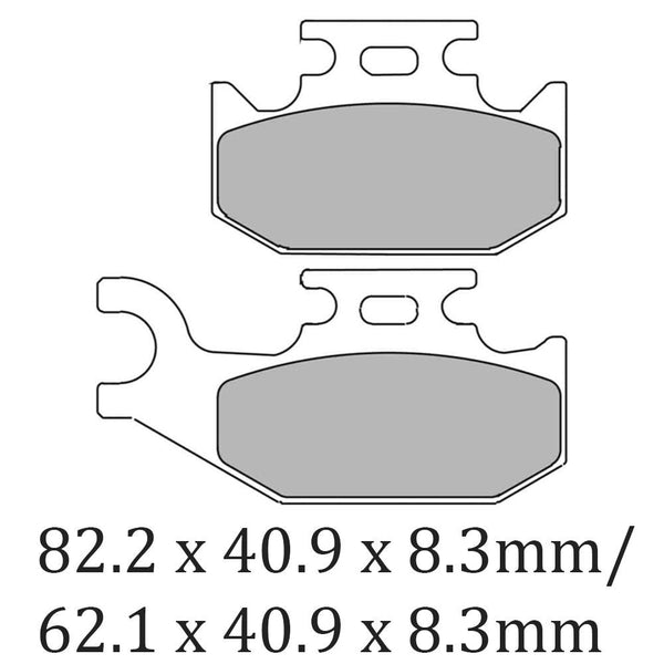 FERODO Disc Pad Set - FDB2308 SG Sinter Grip Sintered Compound - Off-Road 1