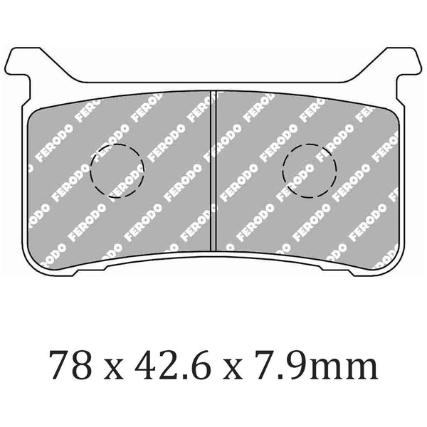 FERODO Disc Pad Set - FDB2300 ST Sinter Grip Sintered Compound - Road 1