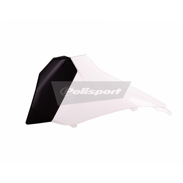 POLISPORT AIRBOX COVERS KTM SX/EXC/EXC-F - WHITE 1