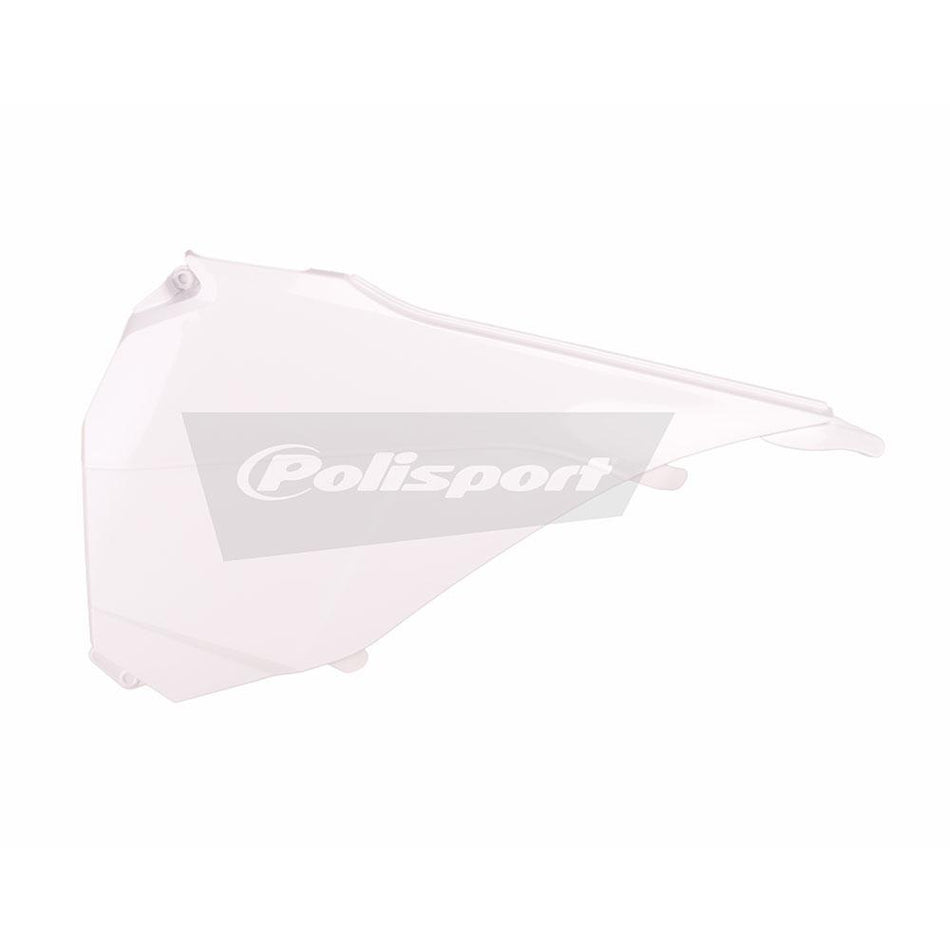 POLISPORT AIRBOX COVERS KTM SX/SX-F 13-15 - WHITE 1