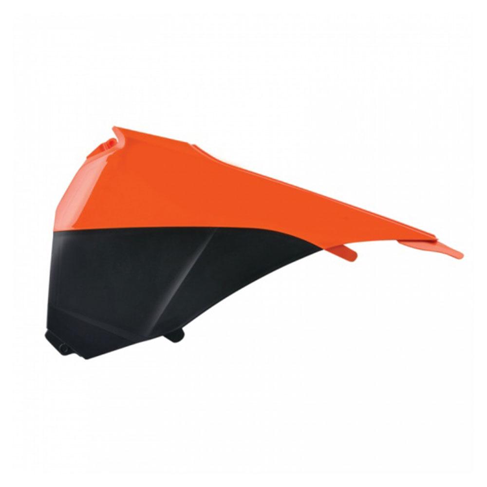 POLISPORT AIRBOX COVERS KTM EXC/EXC-F 14-16 - ORANGE/BLACK 1