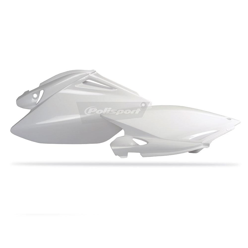 POLISPORT SIDE COVERS HONDA CRF250R 06-09 - WHITE 1