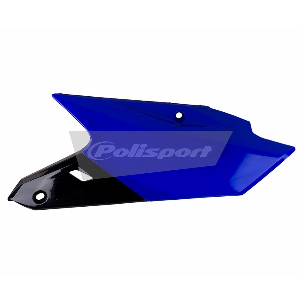 POLISPORT SIDE COVERS YZ250F 14-18/YZ450F 14-17 - BLUE/BLACK 2