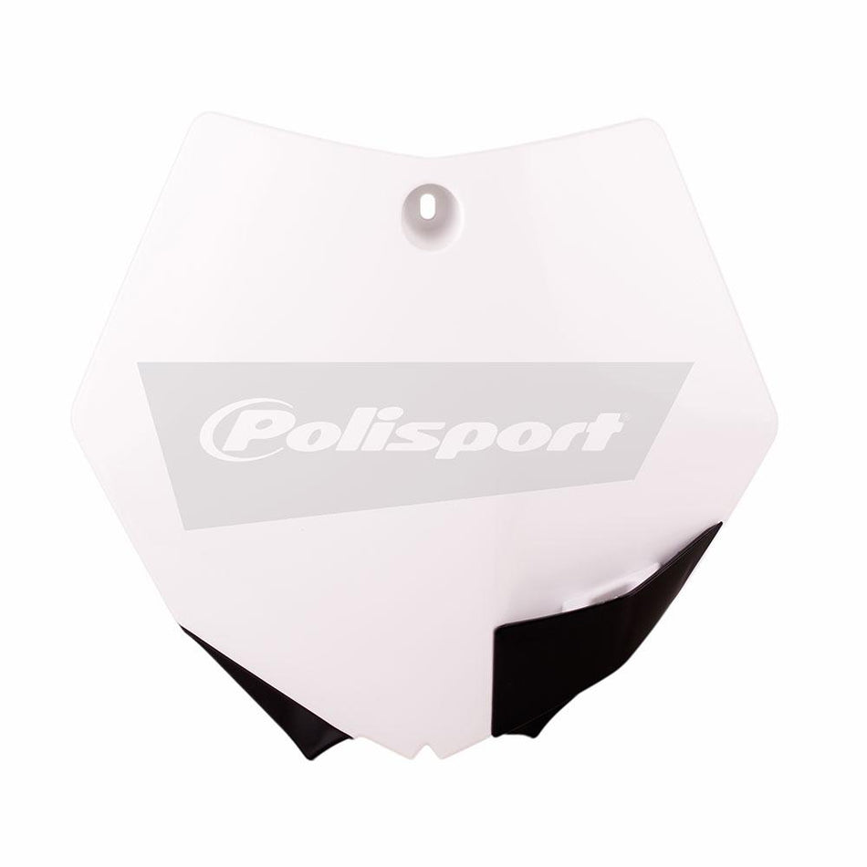POLISPORT FRONT NUMBER PLATE KTM 85 SX 13-17 - WHITE 1