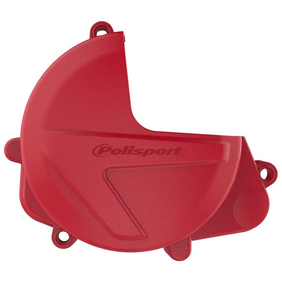 POLISPORT CLUTCH COVER PROTECTOR HONDA CRF450R 17-20 - RED 1