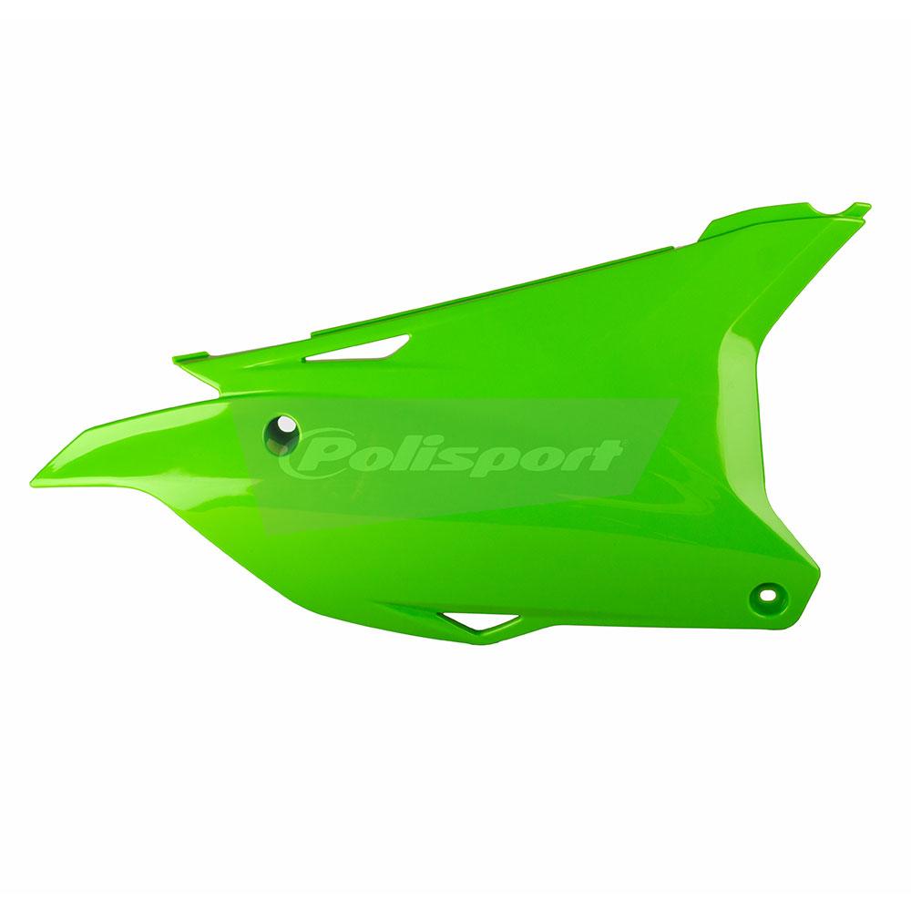 POLISPORT SIDE COVERS KAWASAKI KX85 14-22 - GREEN 1