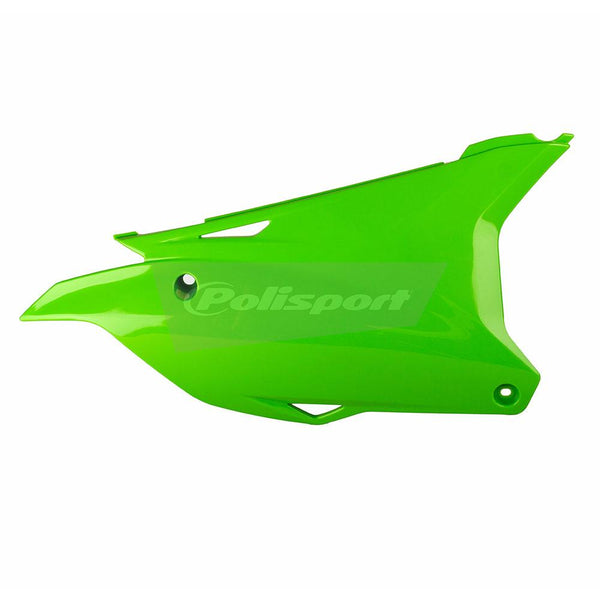 POLISPORT SIDE COVERS KAWASAKI KX85 14-22 - GREEN 1