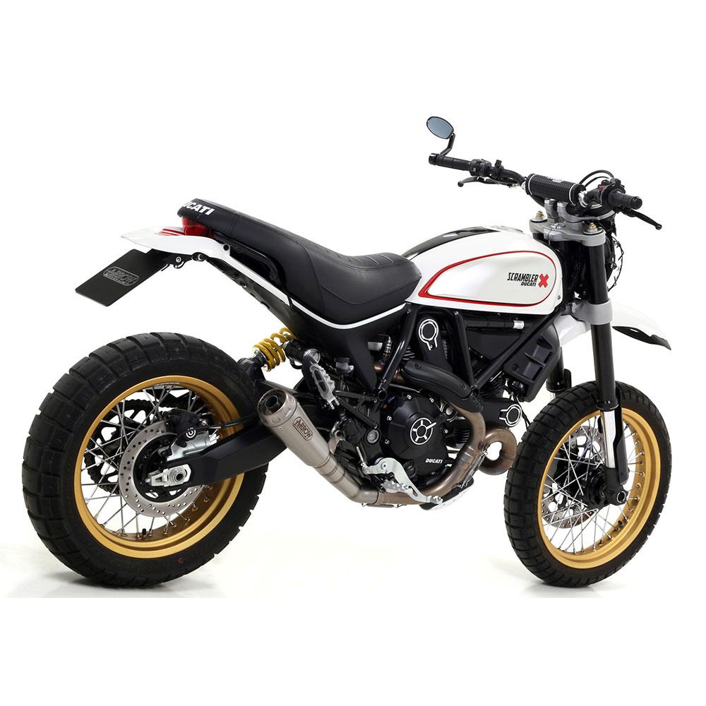 ARROW 71209PR [OEC]: PRO-RACE & LK-PIPE TITANIUM - DU 800 SCR D/SLED 2