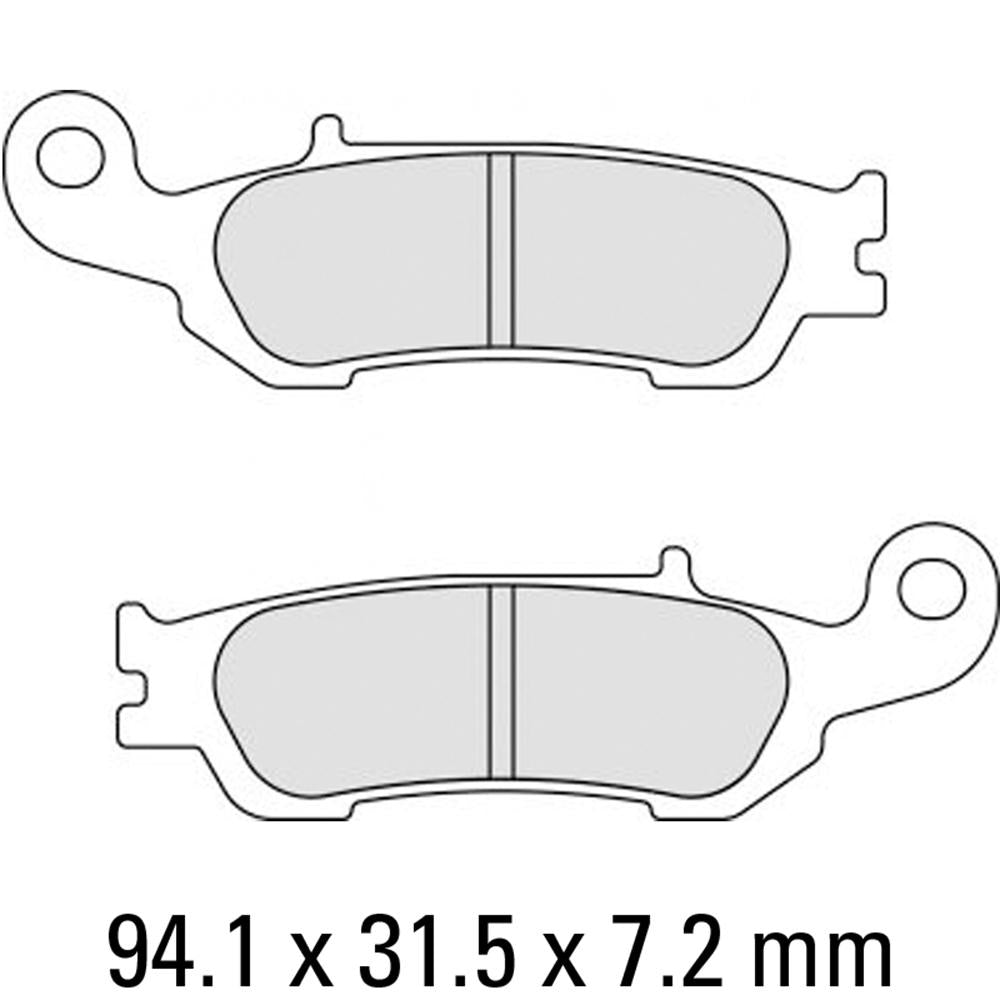 FERODO Disc Pad Set - FDB2219 SG Sinter Grip Sintered Compound - Off-Road 1