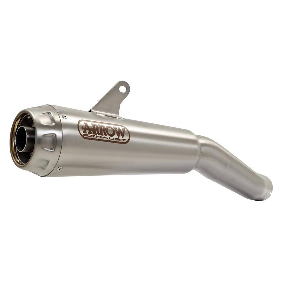 ARROW Silencer PRO-RACING Nichrom Silver with Steel End Cap 1