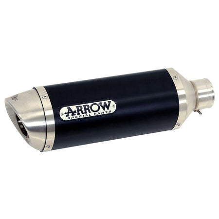 ARROW Silencer THUNDER Aluminium Dark with Steel End Cap 1