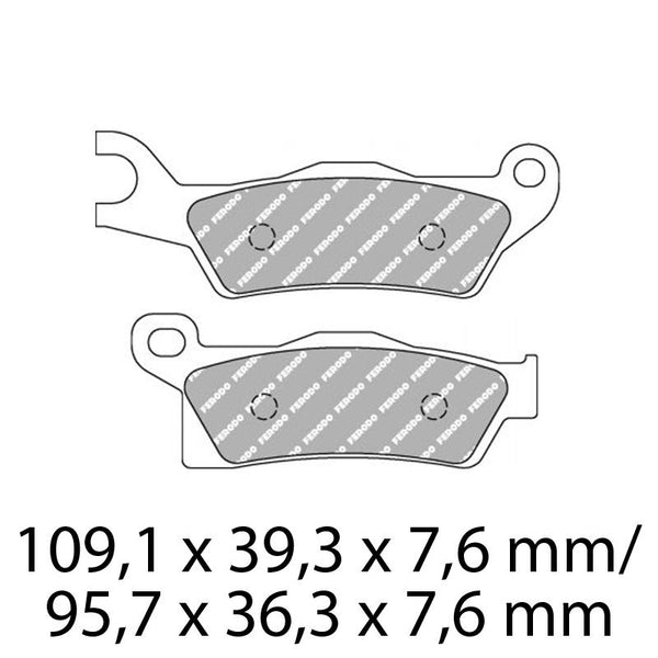 FERODO Disc Pad Set - FDB2273 SG Sinter Grip Sintered Compound - Off-Road 1