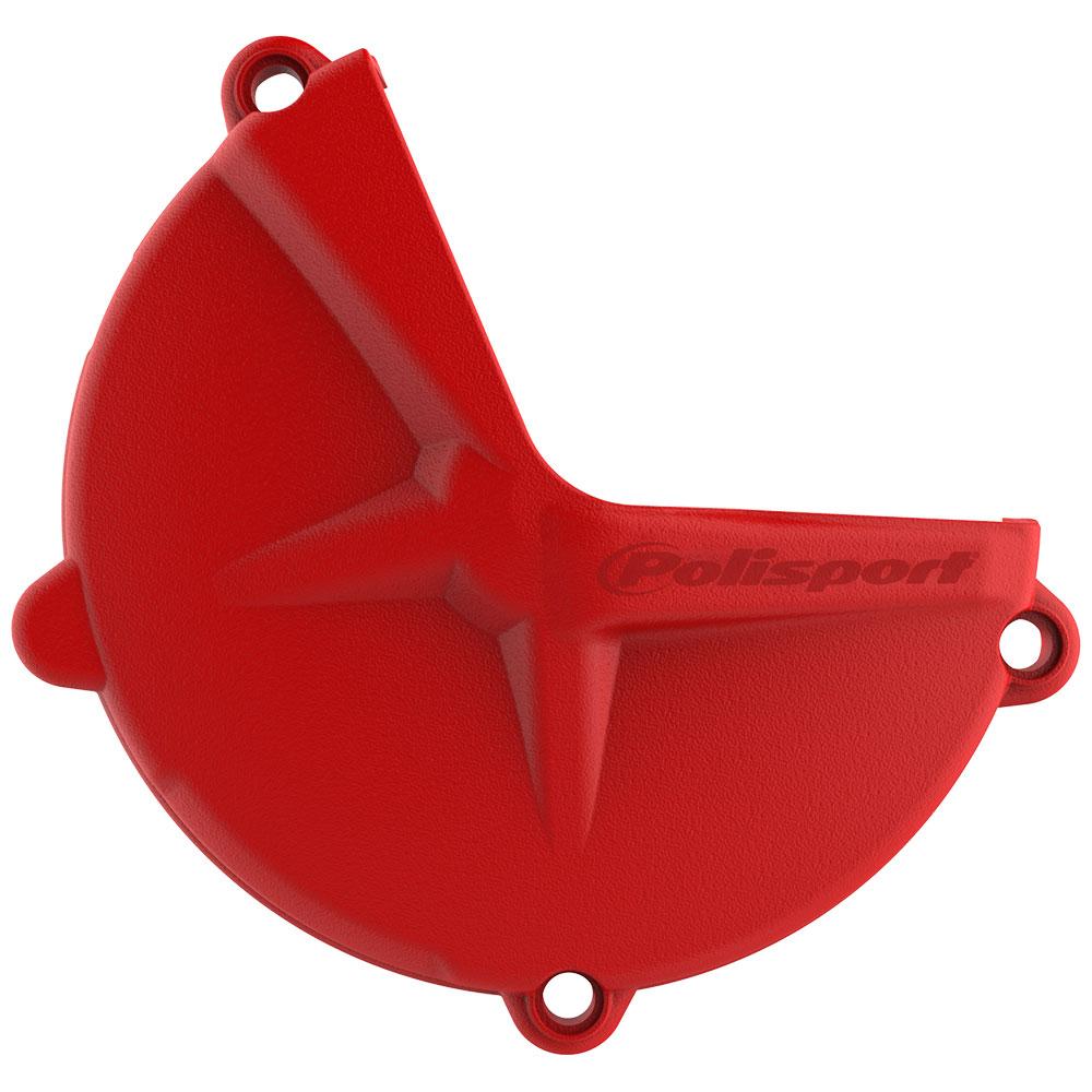 POLISPORT CLUTCH COVER PROTECTOR GAS GAS EC/XC 250/300 17-20 - RED 1