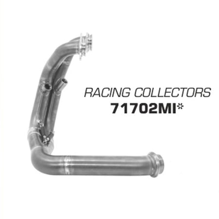 ARROW 71702MI Collector :- Stainless steel 2:1 - KTM Duke 790/890 1