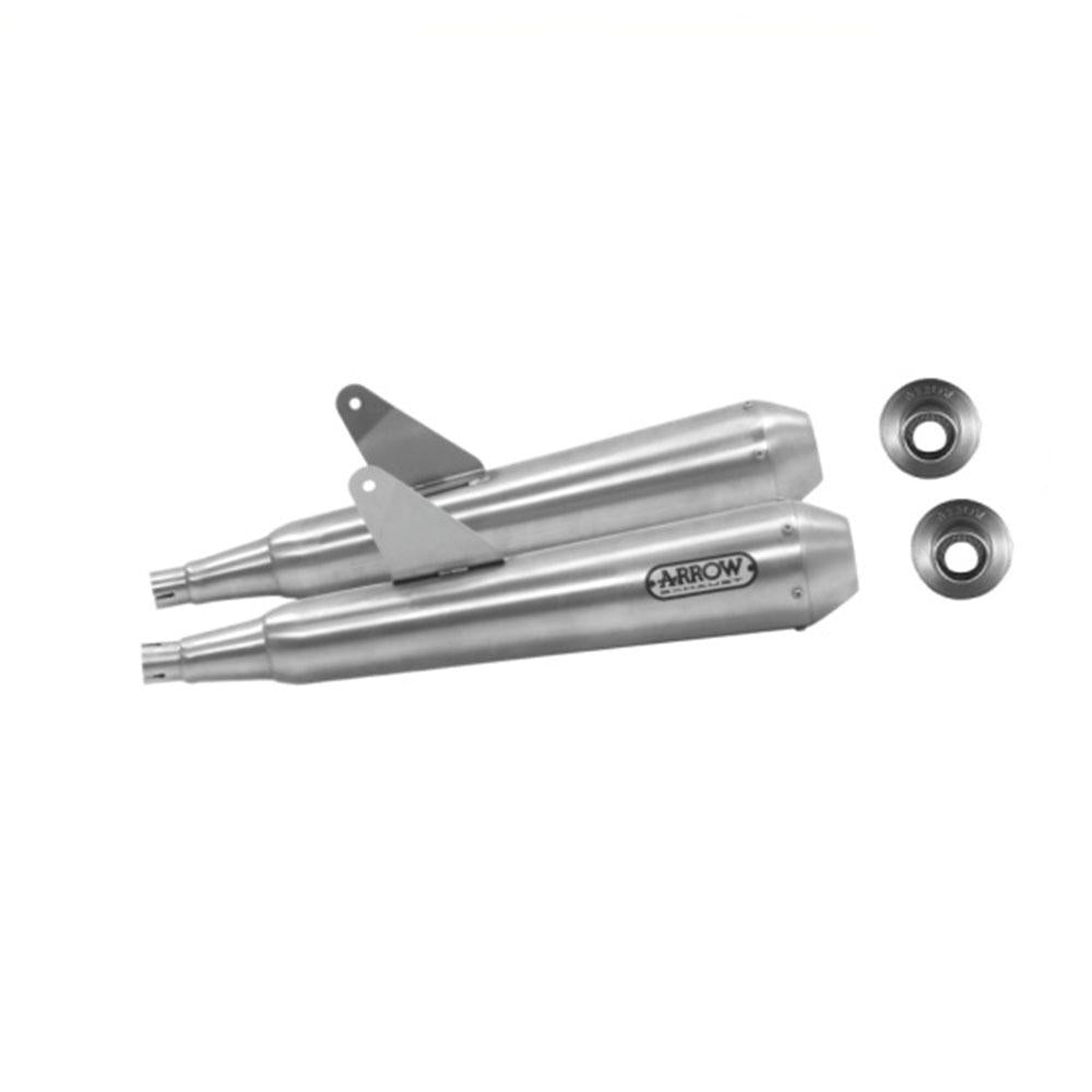 ARROW Silencer Set PRO-RACING Nichrom with Steel End Cap 1