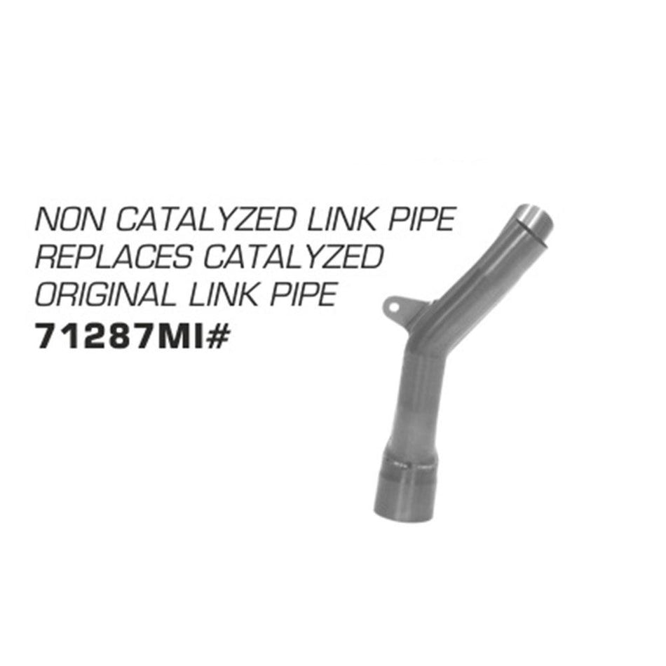 ARROW 71287MI [AOE]: LINK PIPE N-C Stainless steel - YA YZF 1000 R1 04>06 1