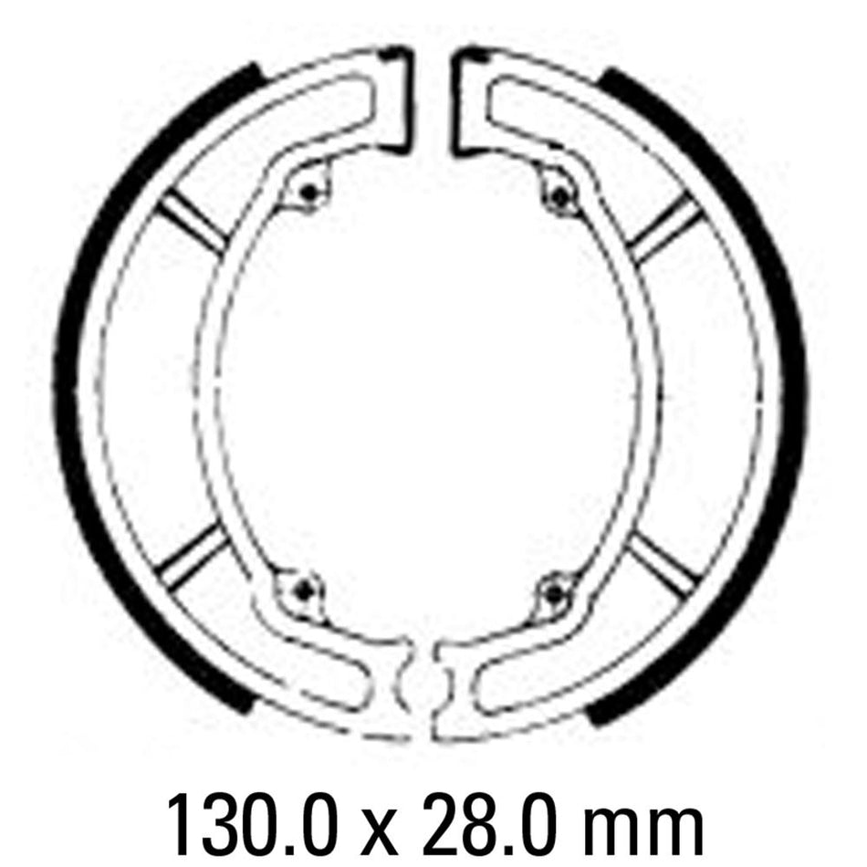 FERODO Eco Brake Shoe Set - FSB733 EF 1