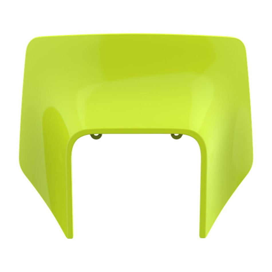 POLISPORT HEADLIGHT SURROUND HUSQVARNA TE/FE 17-19 - FLUORO YELLOW 1