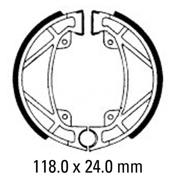 FERODO Brake Shoe Set - FSB768 1