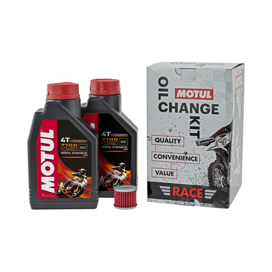 MOTUL RACE OIL CHANGE KIT - KTM 250 SX-F 13-24 350 SX-F 11-24 450 SX-F 16-24 1