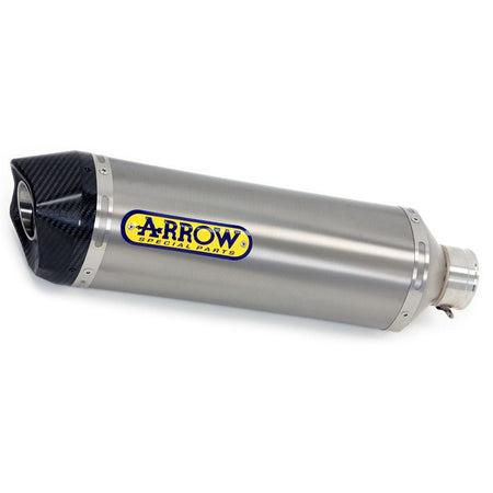 ARROW Silencer Race-TECH Aluminium with Carbon Fibre End Cap 1