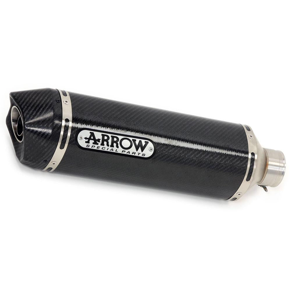 ARROW Silencer Race-TECH Carbon Fibre with Carbon Fibre End Cap 1