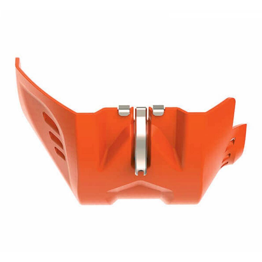 POLISPORT FORTRESS SKID PLATE KTM/HUSQVARNA - ORANGE 2