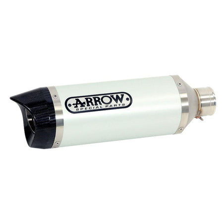 ARROW 71892AK Silencer :- THUNDER ALUM SLV W CBN E/C - HON CB/CBR650R 19 1