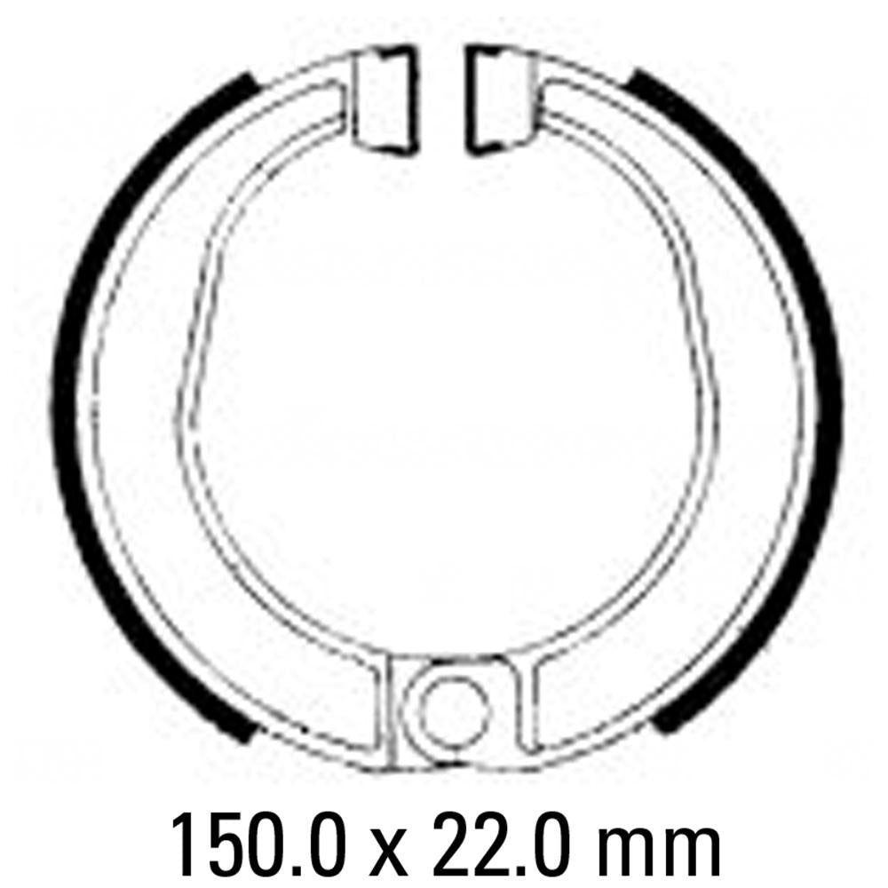 FERODO Brake Shoe Set - FSB842 1