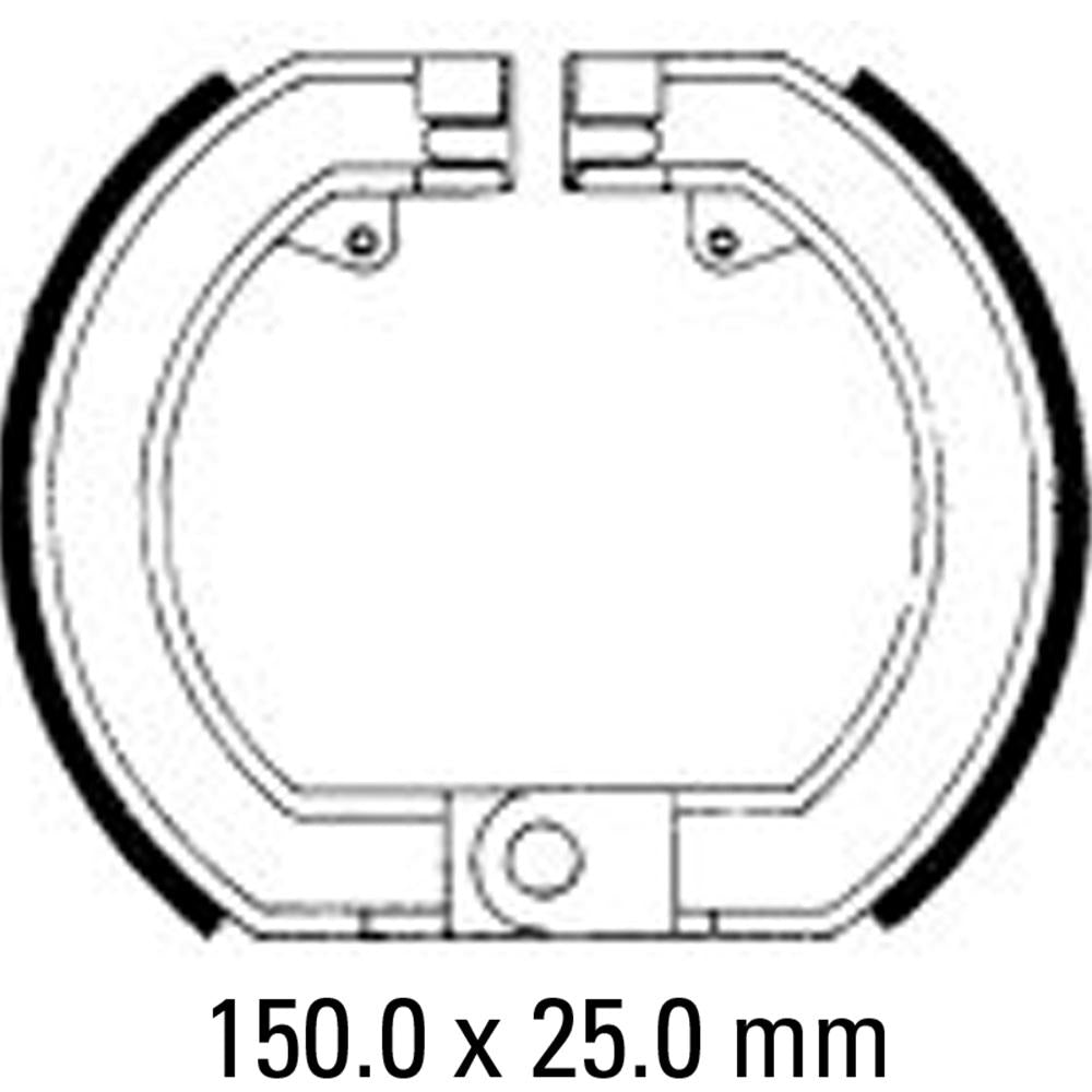 FERODO Brake Shoe Set - FSB869 1