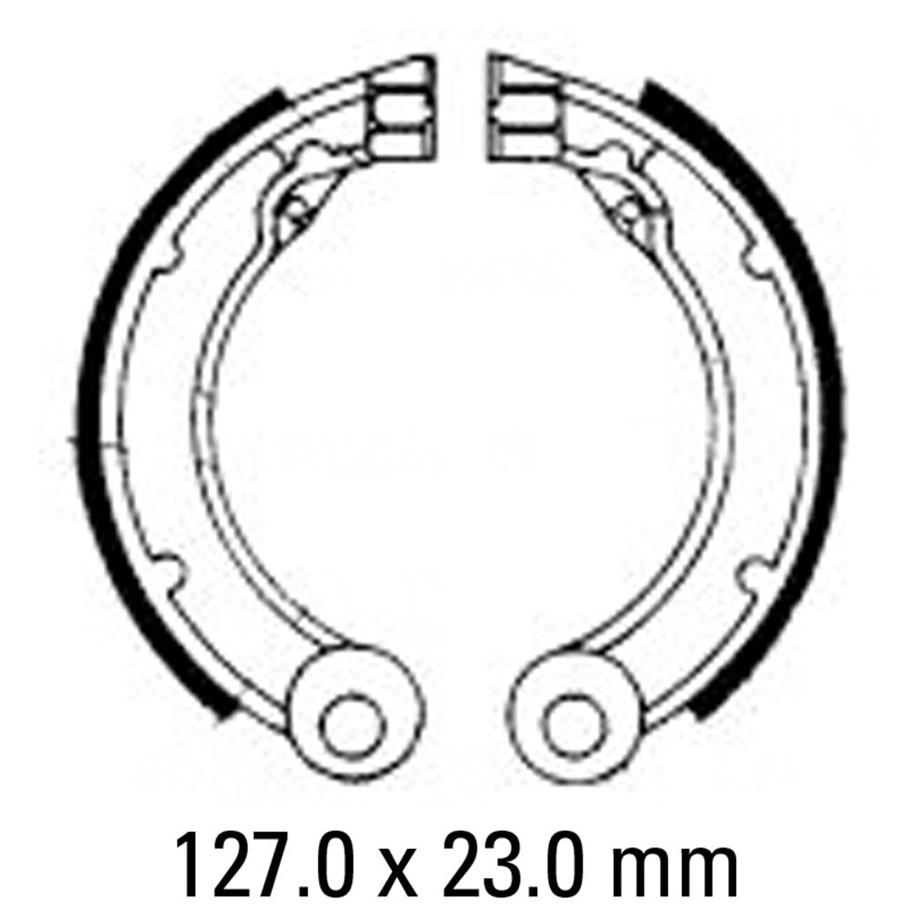 FERODO Eco Brake Shoe Set - FSB890A 1