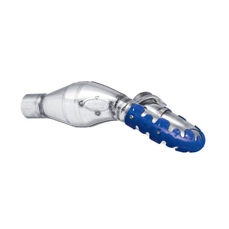 POLISPORT ARMADILLO 4T HEAD PIPE GUARD SHORT 22CM - BLUE 2