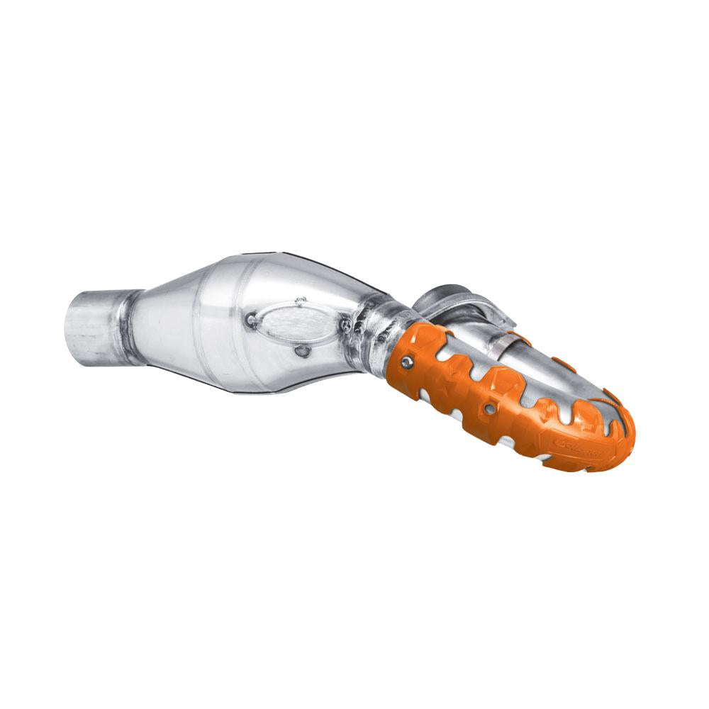 POLISPORT ARMADILLO 4T HEAD PIPE GUARD SHORT 22CM - ORANGE 2