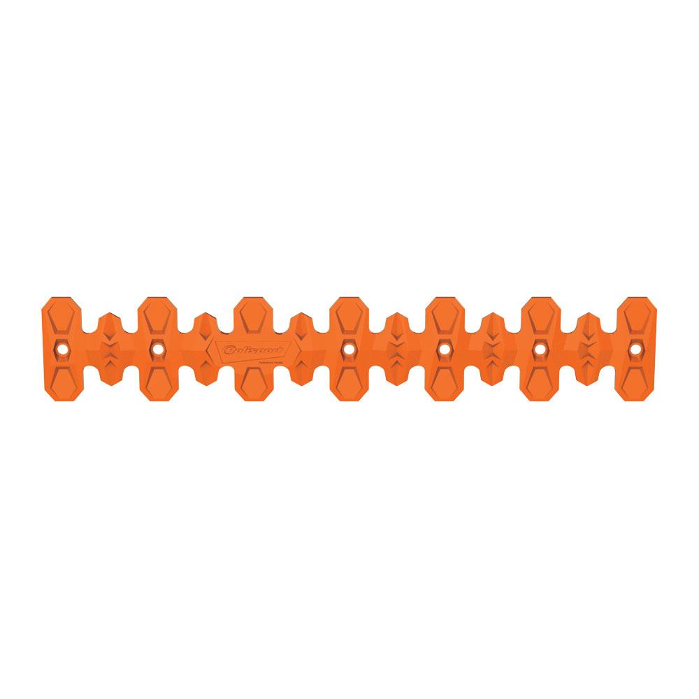 POLISPORT ARMADILLO 4T HEAD PIPE GUARD LONG 40CM - ORANGE 1