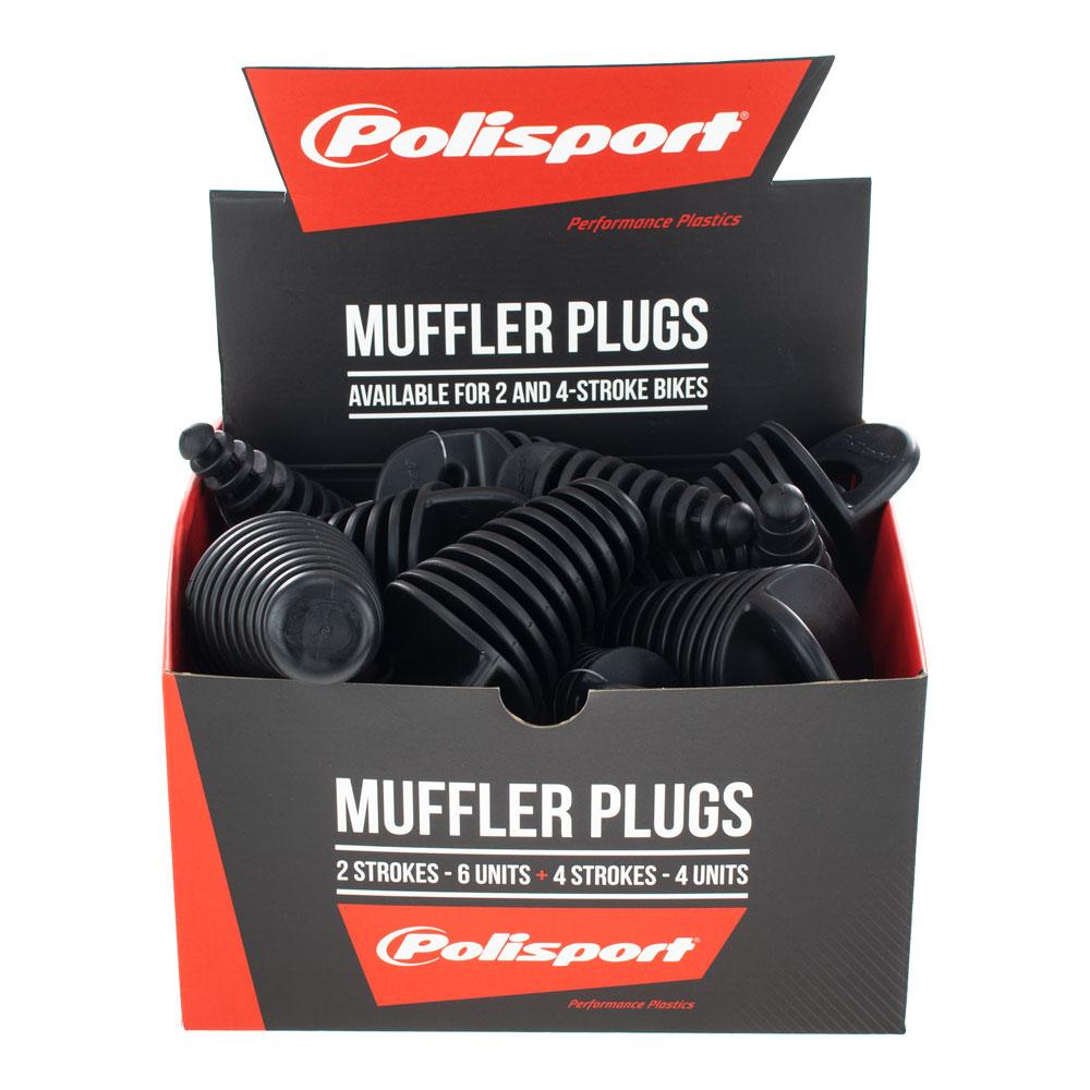 POLISPORT EXHAUST BUNG 10PK - (4 Large, 6 Small) 1