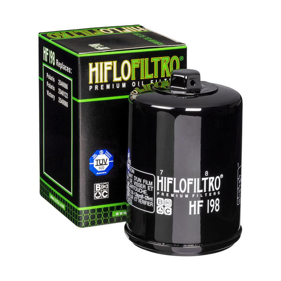 HIFLOFILTRO - OIL FILTER HF198 (With Nut) 1